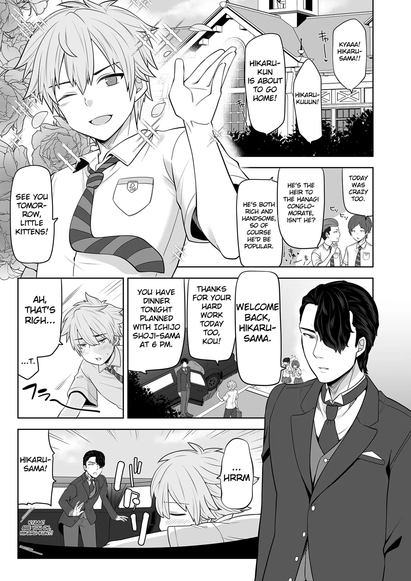 Ts Ojou-sama Wa Shitsuji Ni Osowaretai 1
