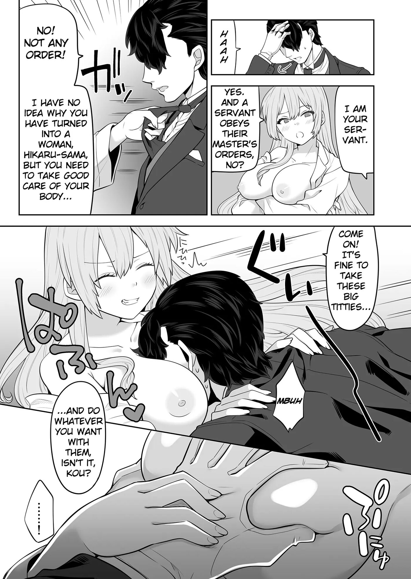 Ts Ojou-sama Wa Shitsuji Ni Osowaretai 1