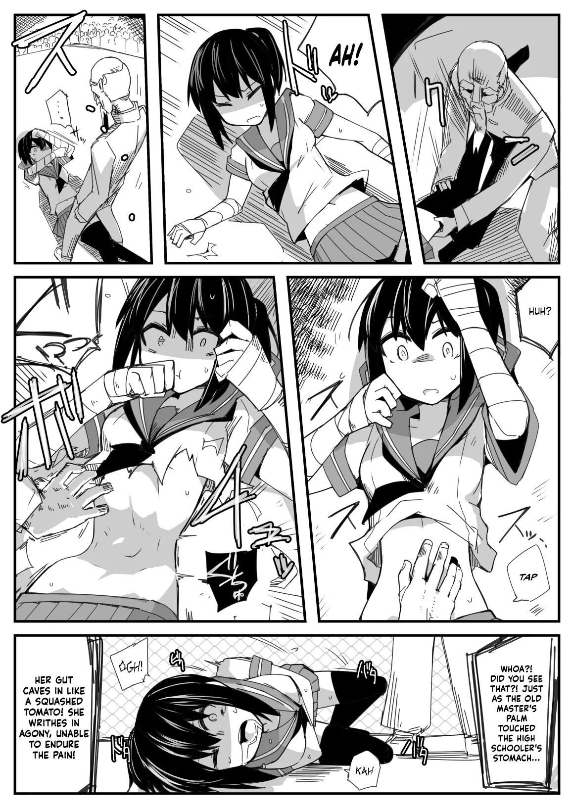 Underground Fight In A Sailor Uniform 1