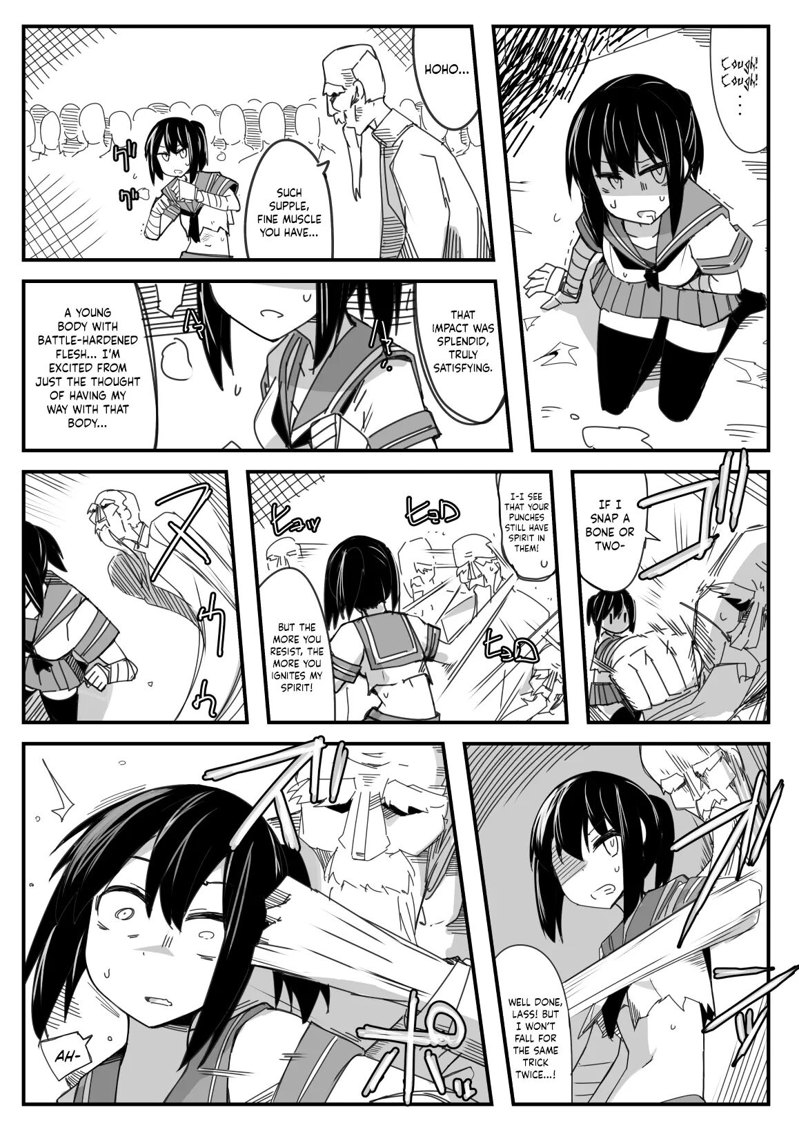 Underground Fight In A Sailor Uniform 1
