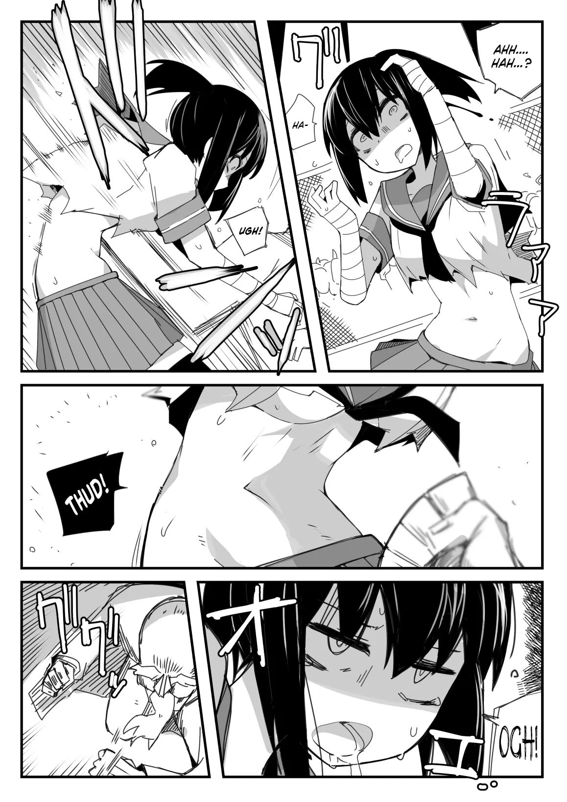 Underground Fight In A Sailor Uniform 1