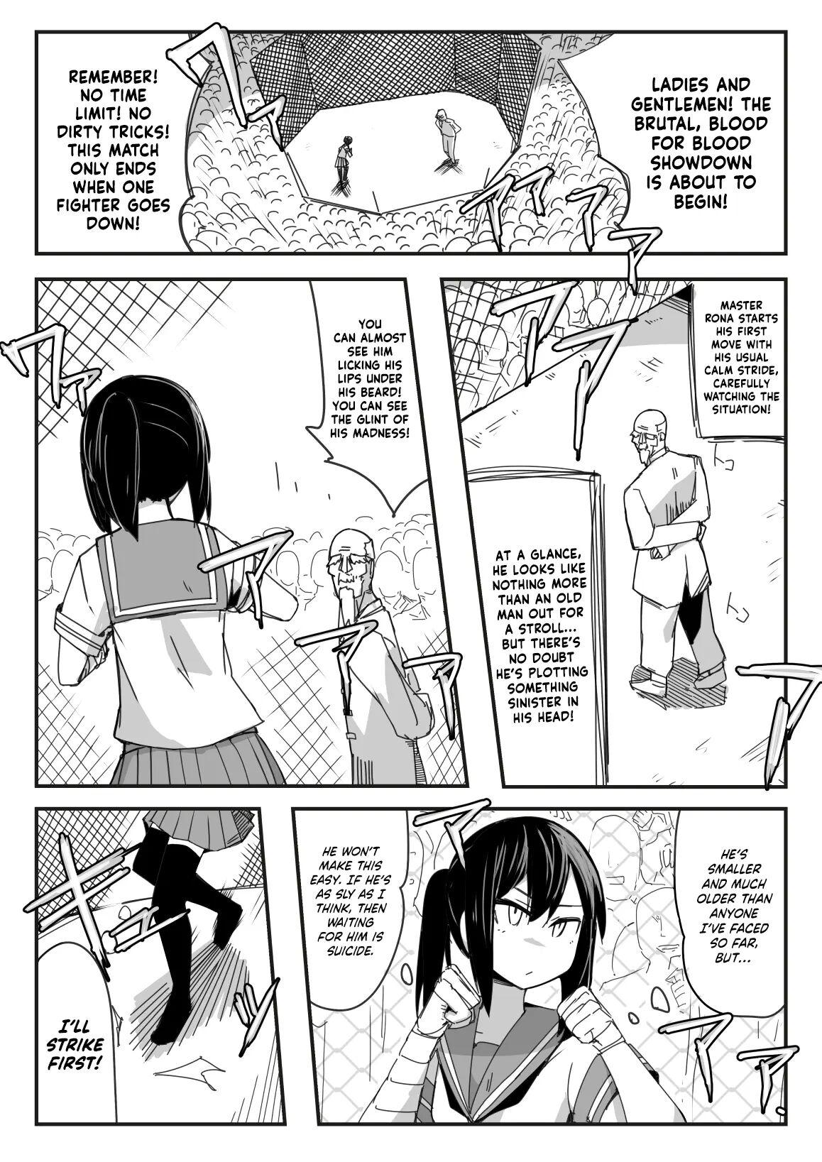 Underground Fight In A Sailor Uniform 1