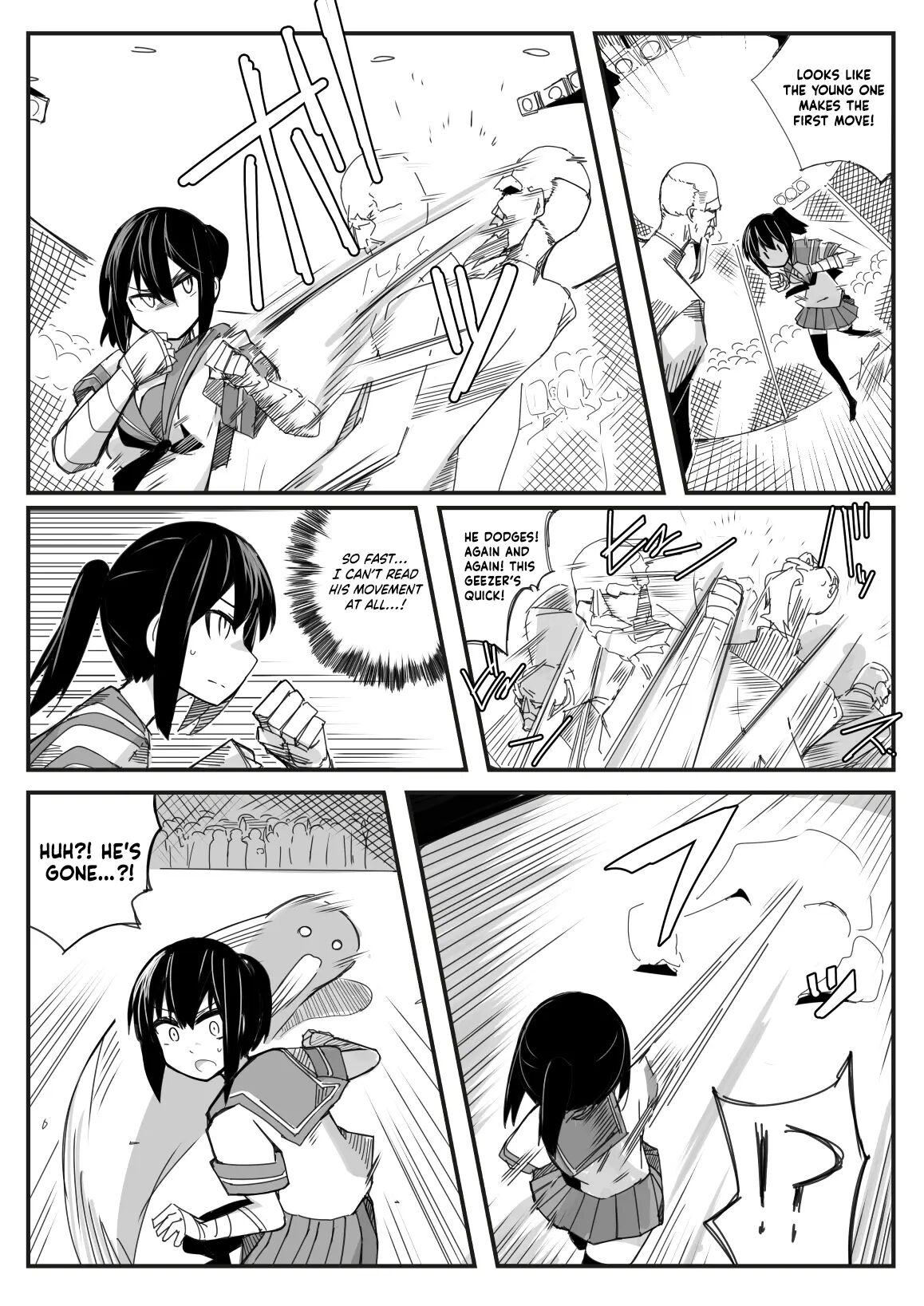 Underground Fight In A Sailor Uniform 1