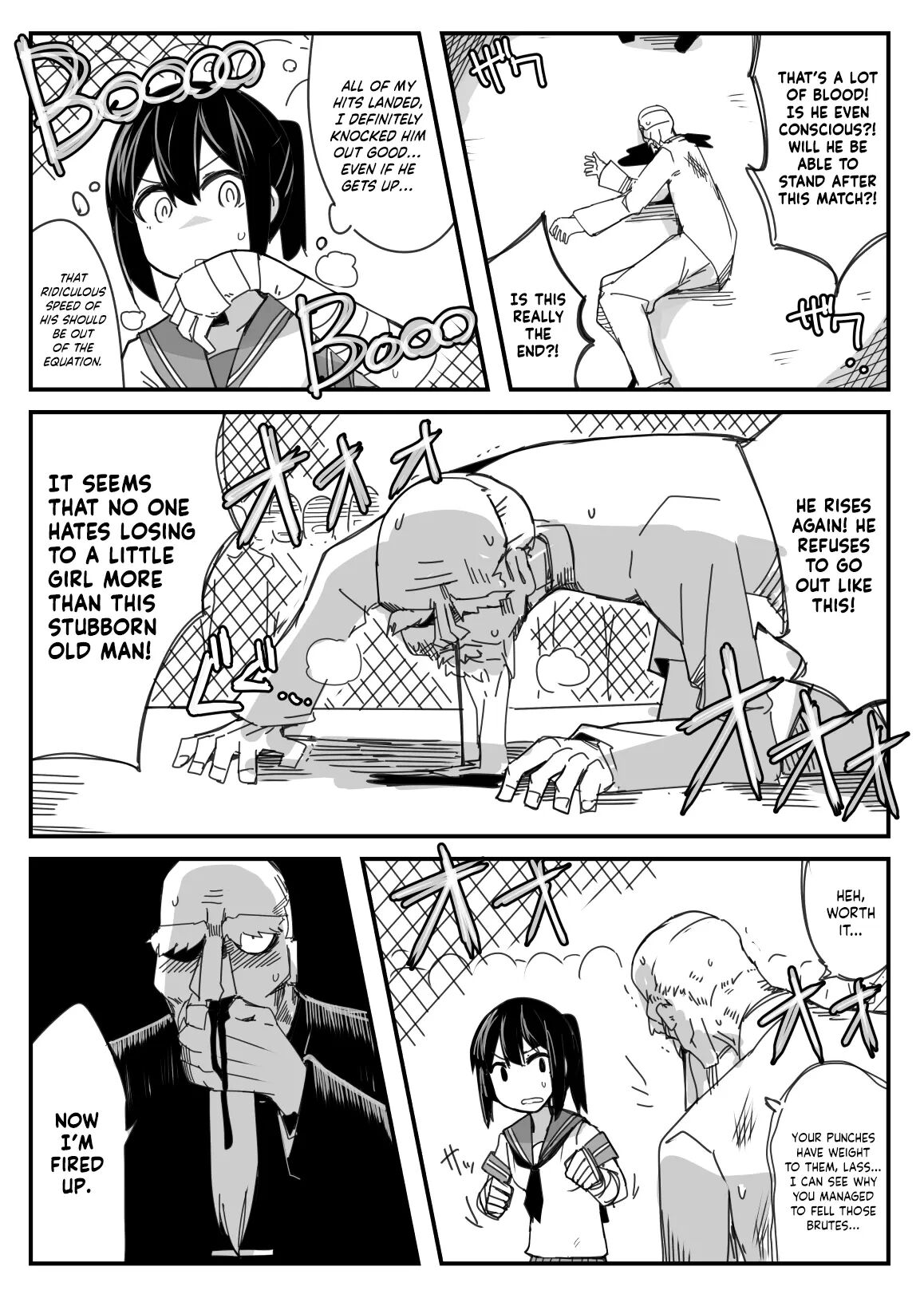 Underground Fight In A Sailor Uniform 1