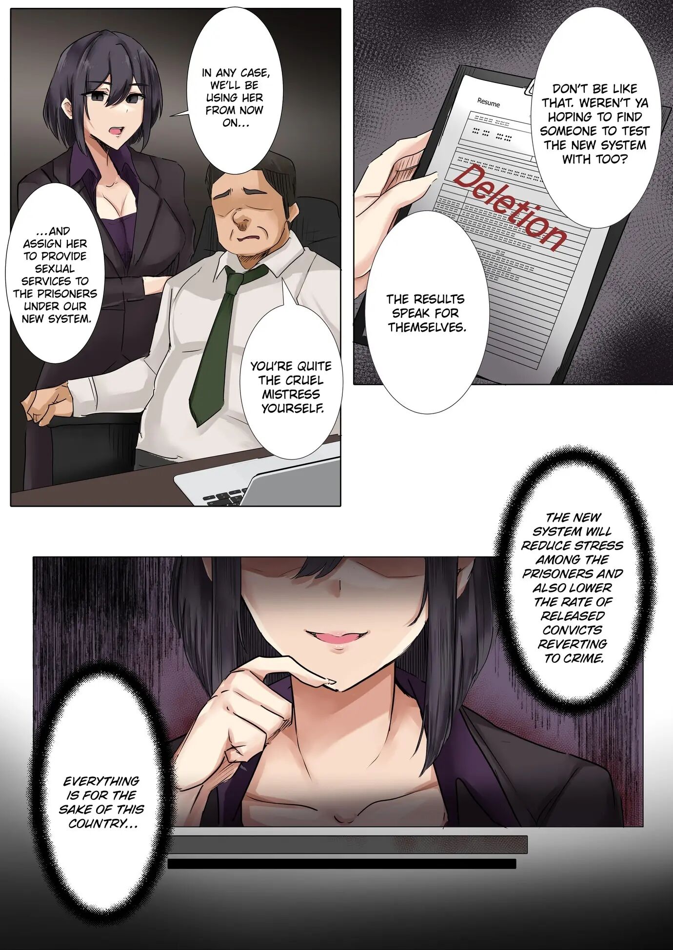 Useless Officer X Prisoner -the Tables Turned- 1