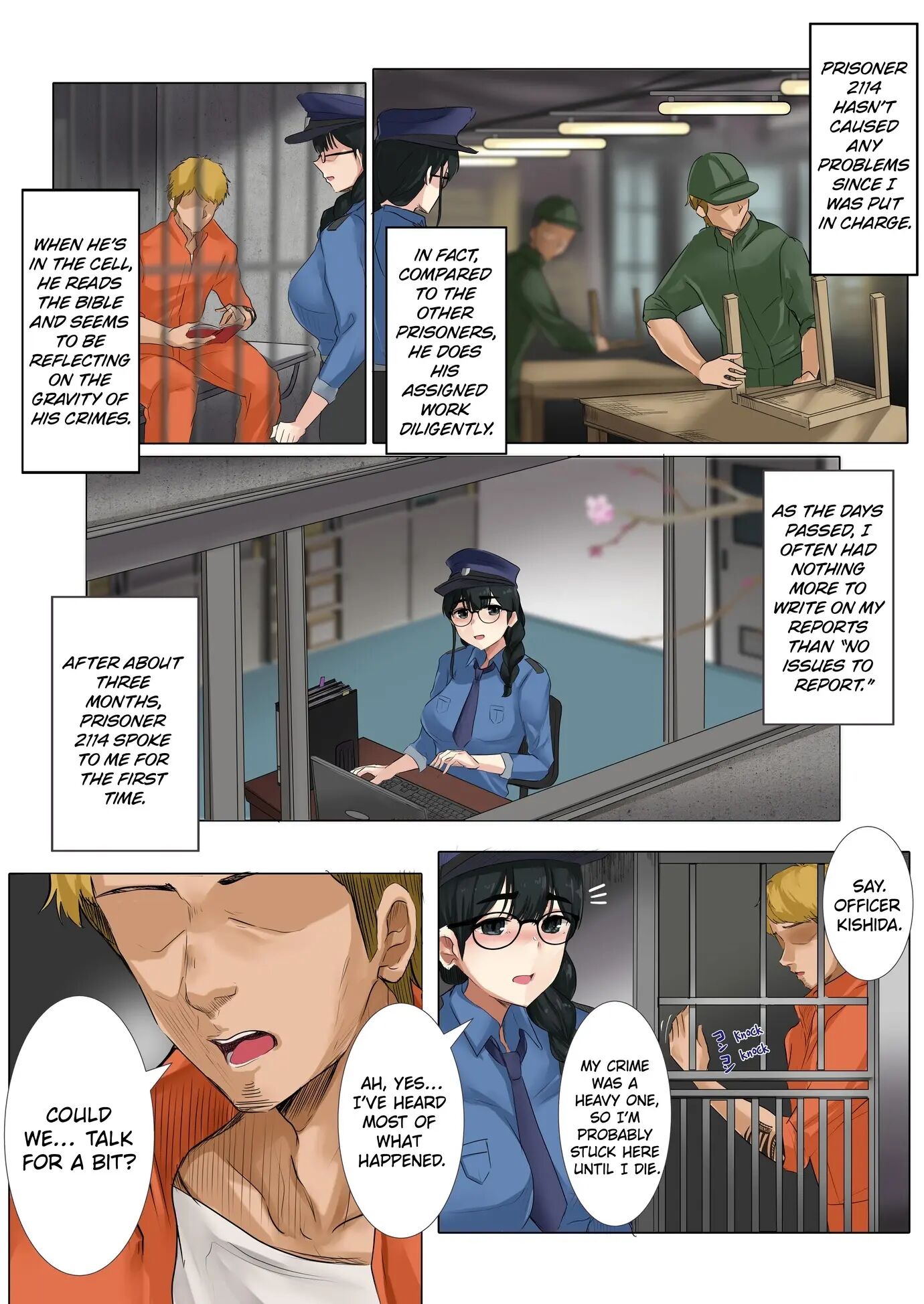 Useless Officer X Prisoner -the Tables Turned- 1