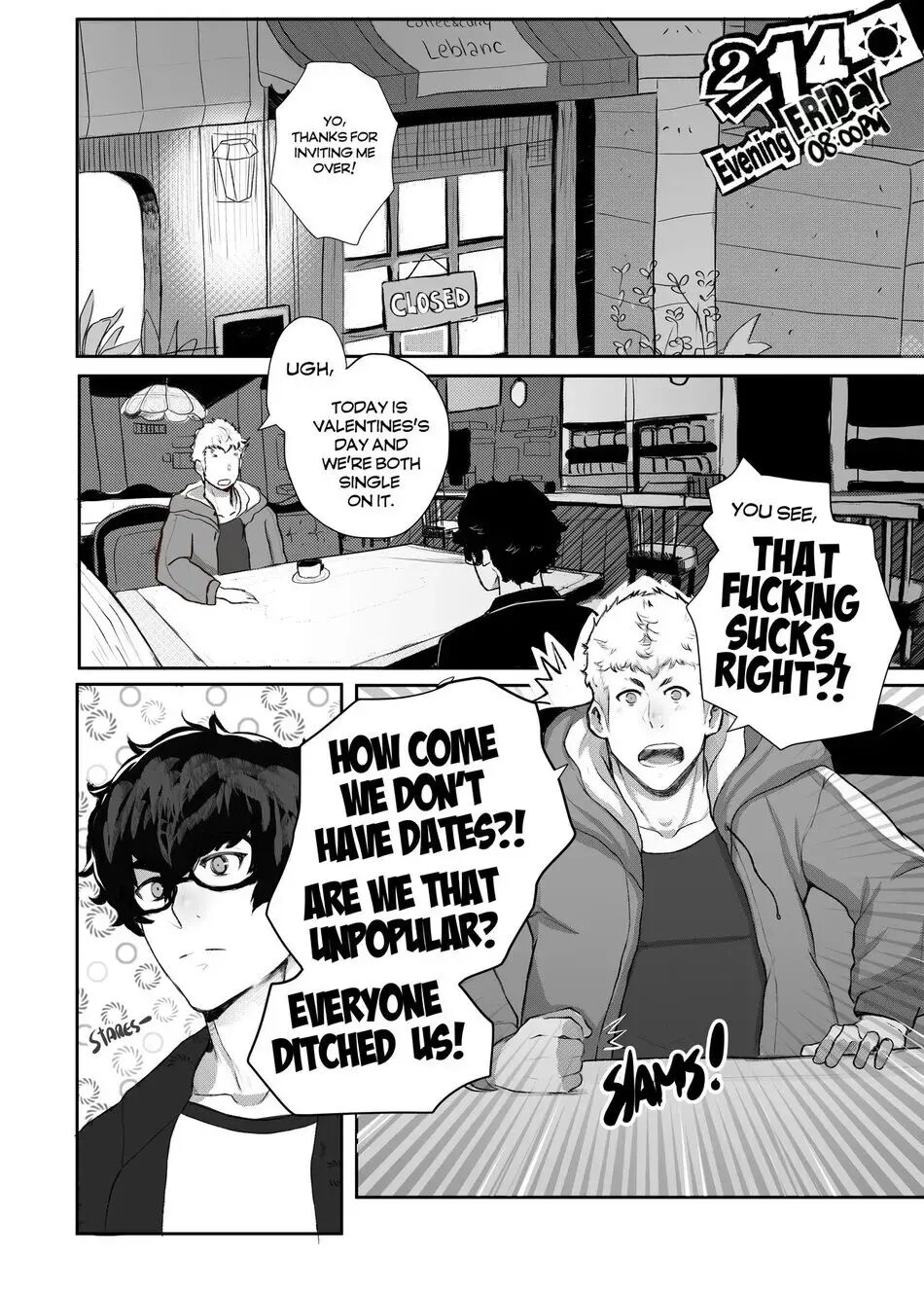 Valentine's Night [yaoi] 1