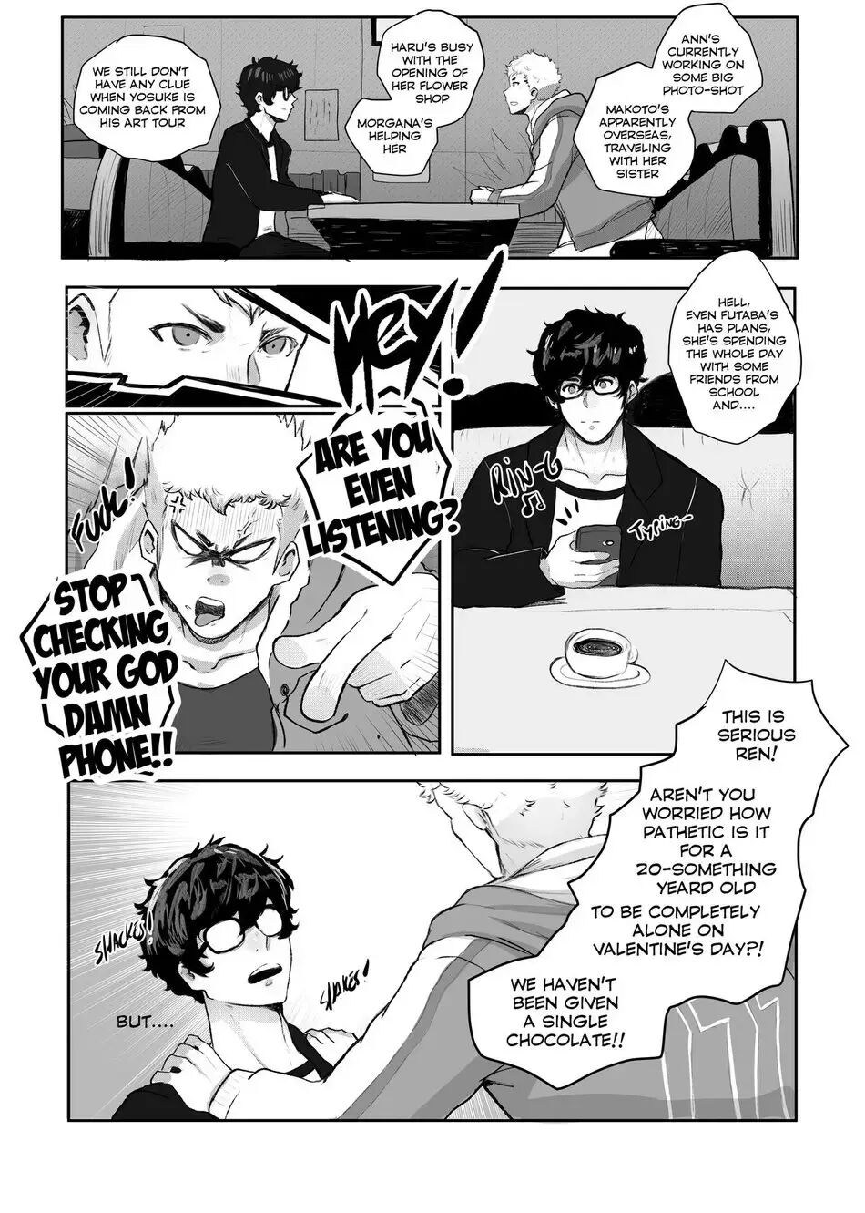 Valentine's Night [yaoi] 1