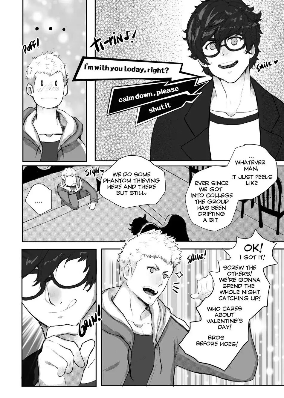 Valentine's Night [yaoi] 1