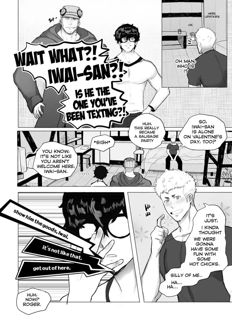Valentine's Night [yaoi] 1