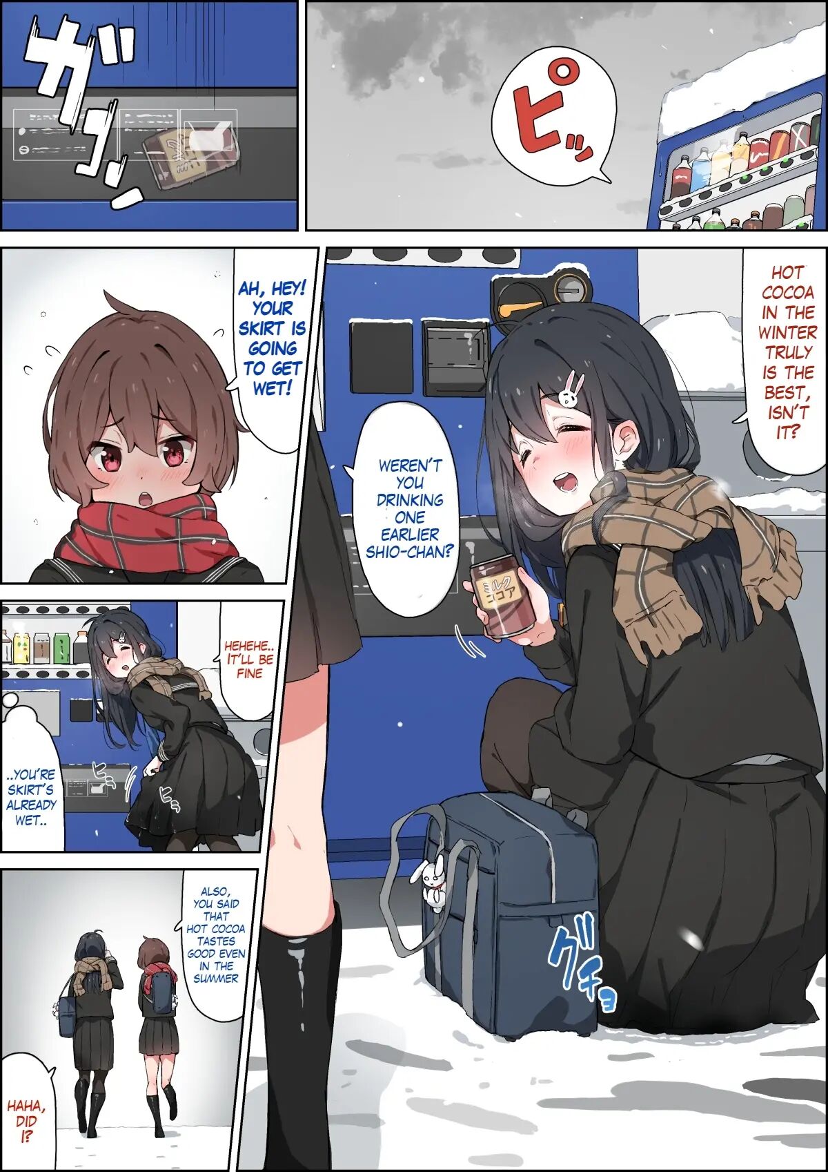 Walking Back Home In The Winter With My Childhood Friend 1