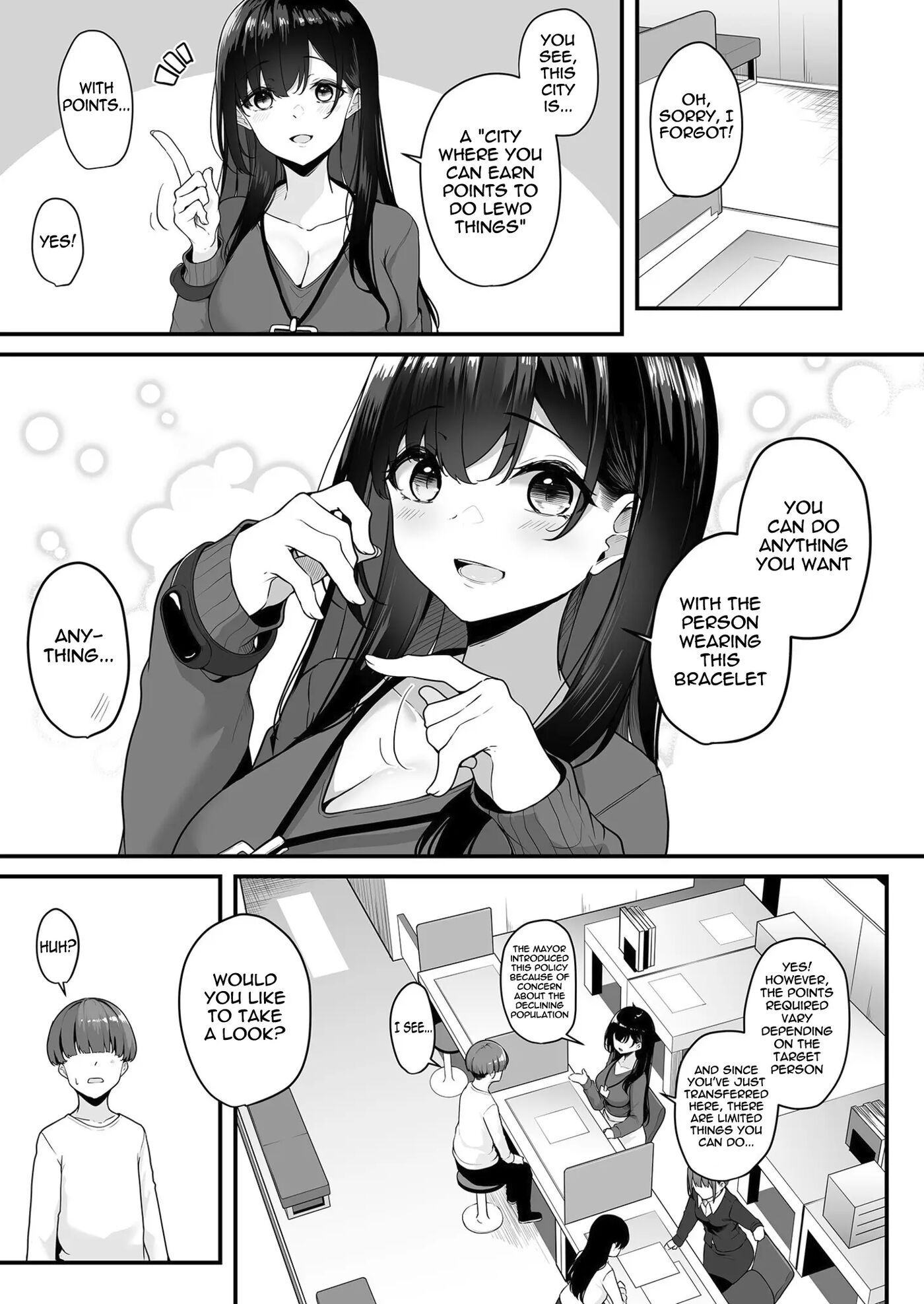 Wanna Do It With Onee-san? You Can Do Whatever You Want With The Dick Card Chapter 1 Page 7