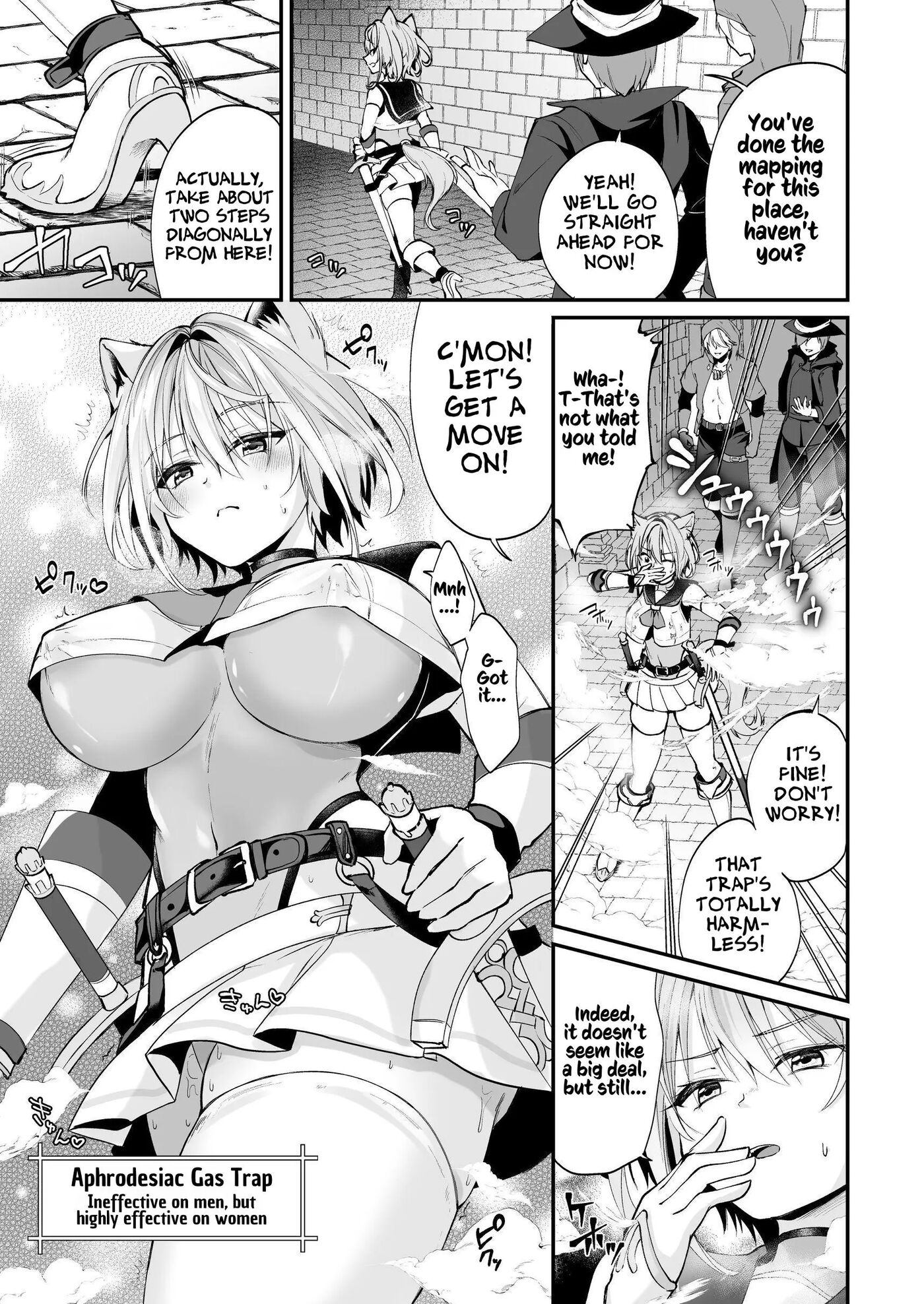 White Wolf Swordswoman's Erotic Adventure 1