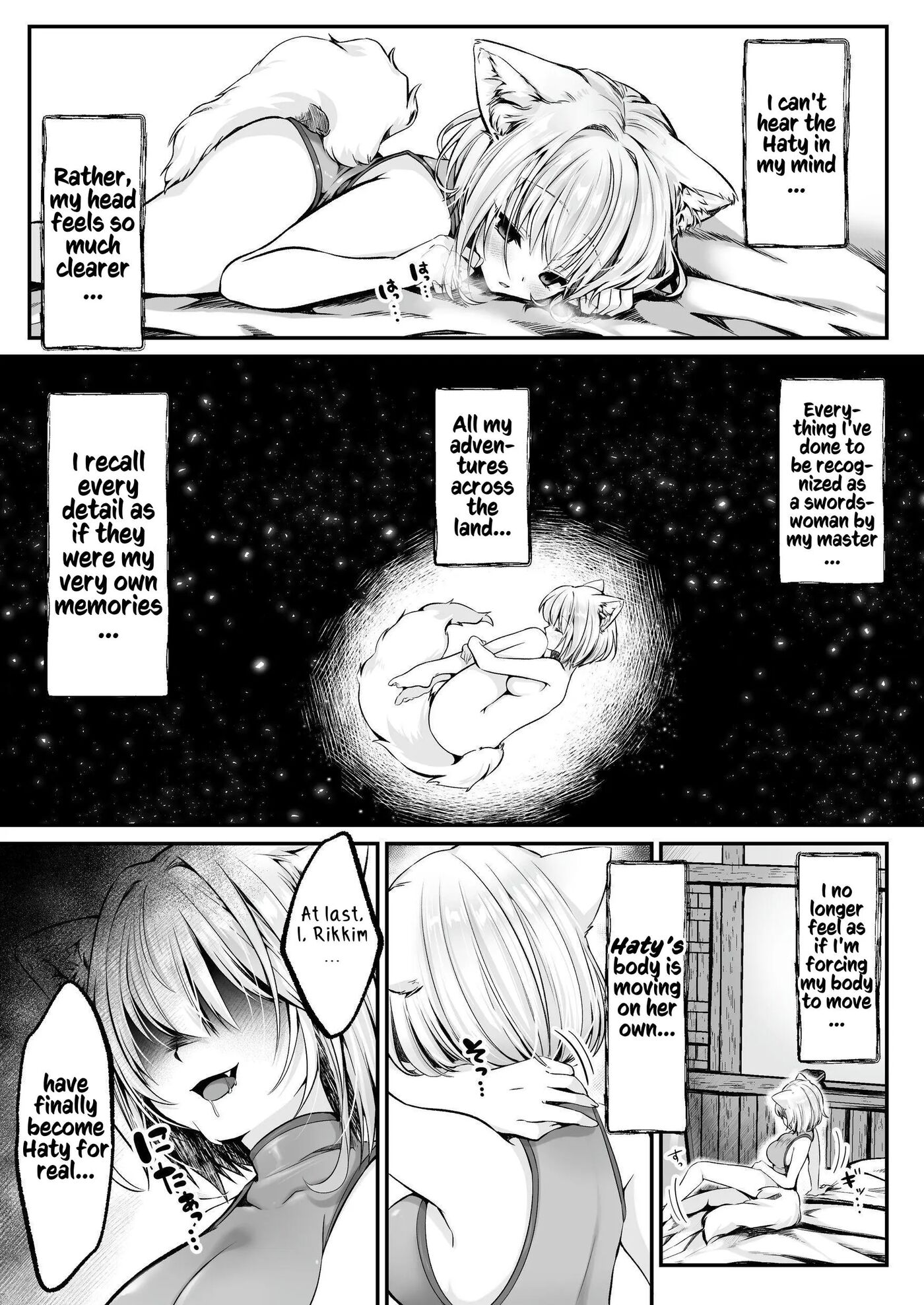 White Wolf Swordswoman's Erotic Adventure 1