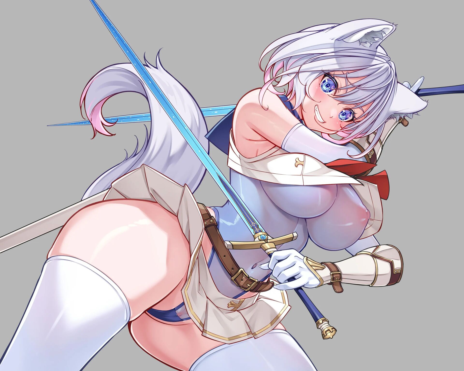 White Wolf Swordswoman's Erotic Adventure 1