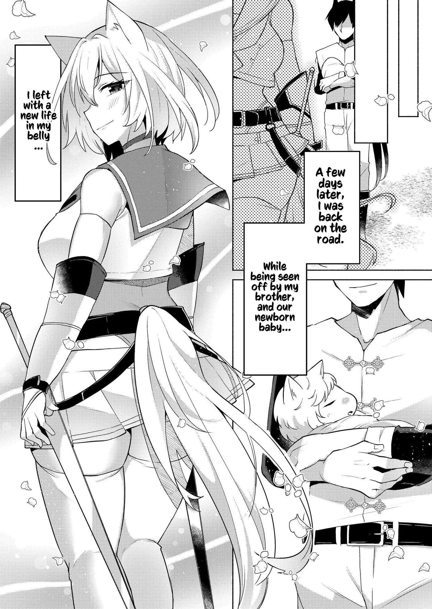 White Wolf Swordswoman's Erotic Adventure 1