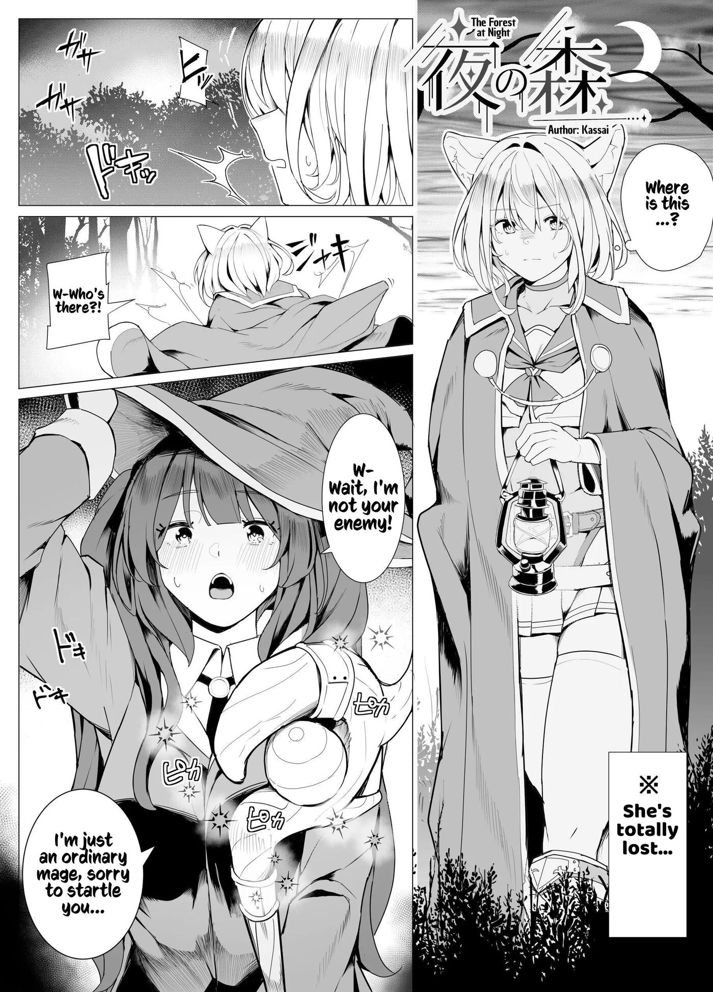 White Wolf Swordswoman's Erotic Adventure 1