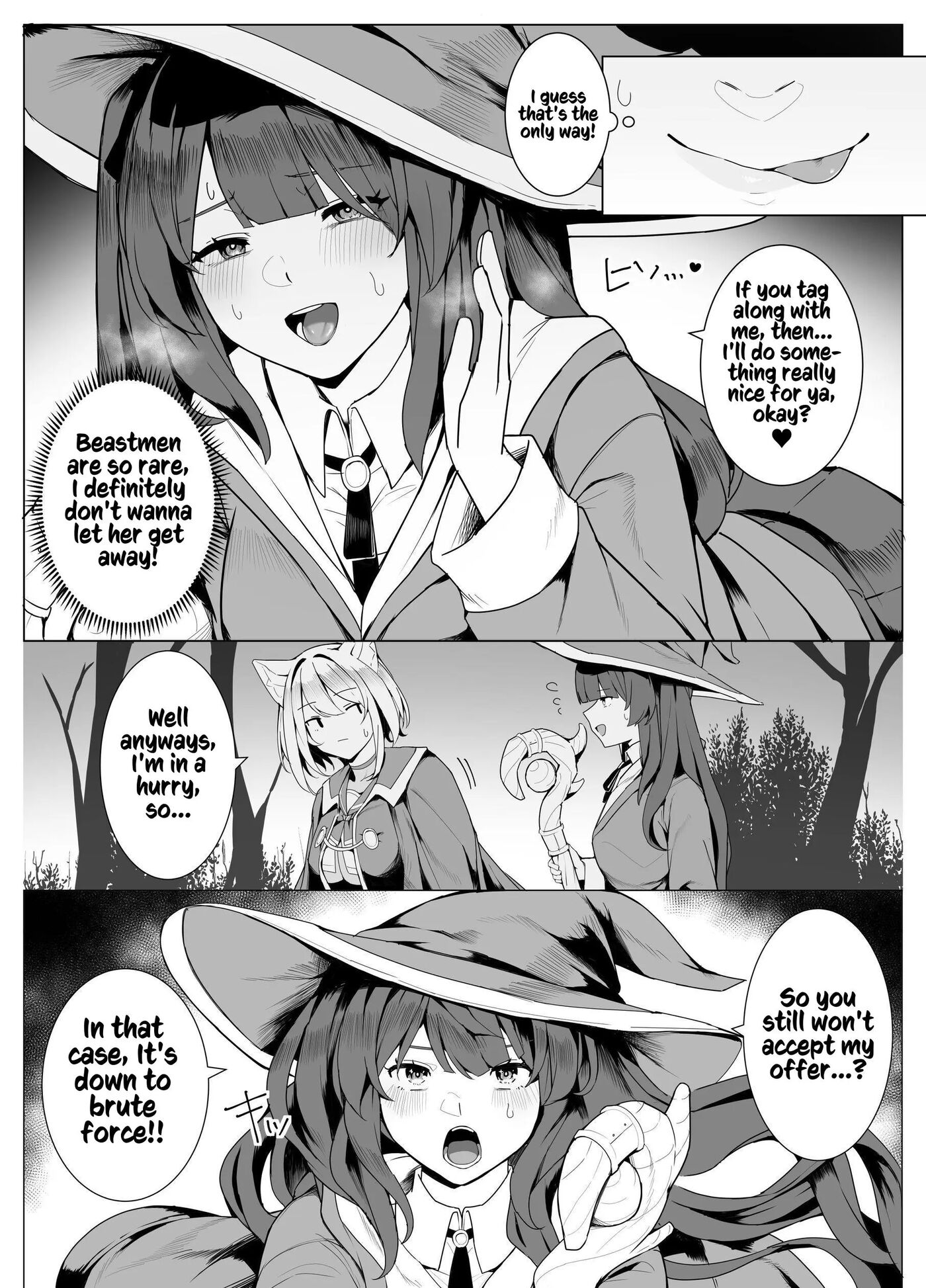 White Wolf Swordswoman's Erotic Adventure 1