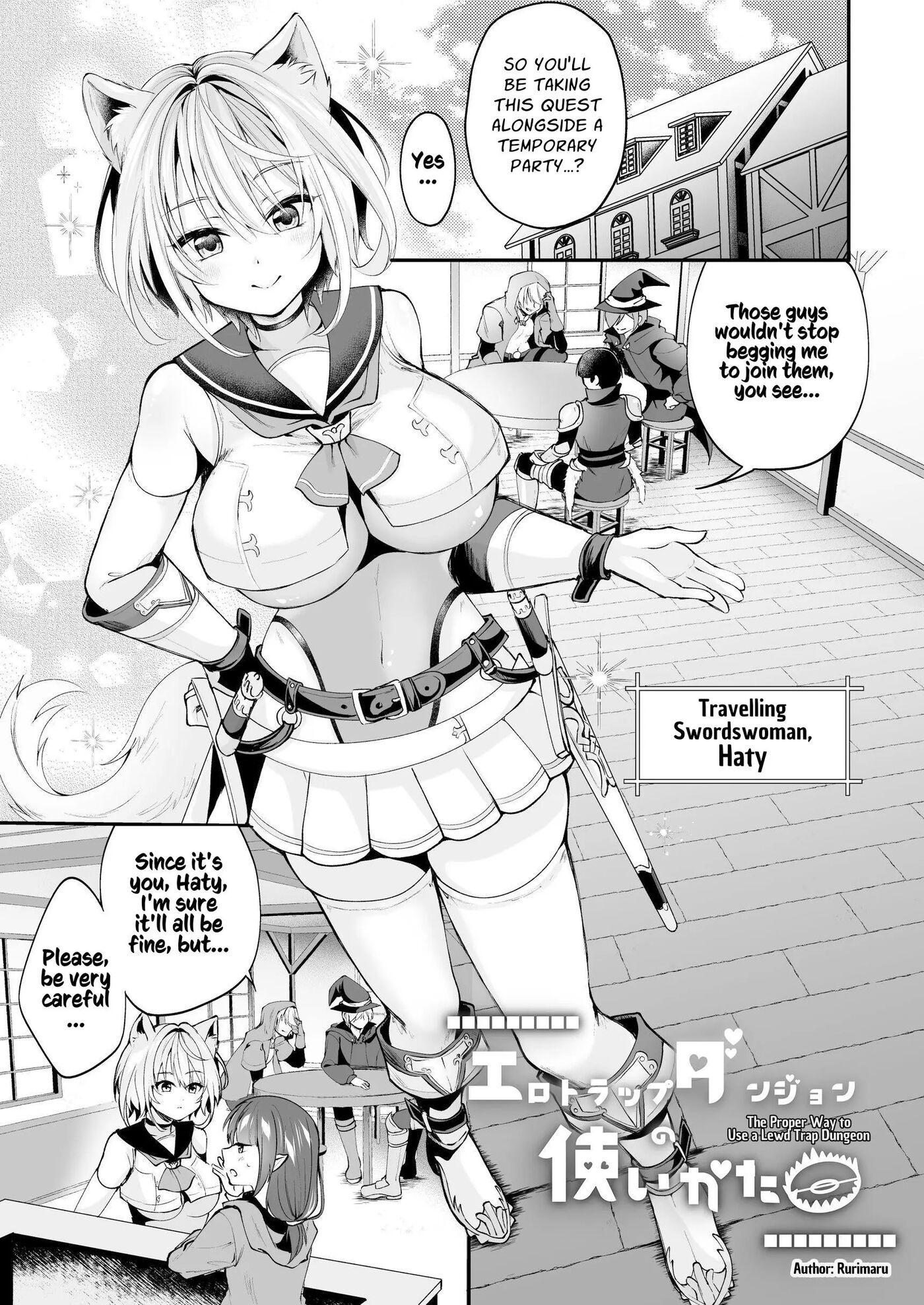 White Wolf Swordswoman's Erotic Adventure 1