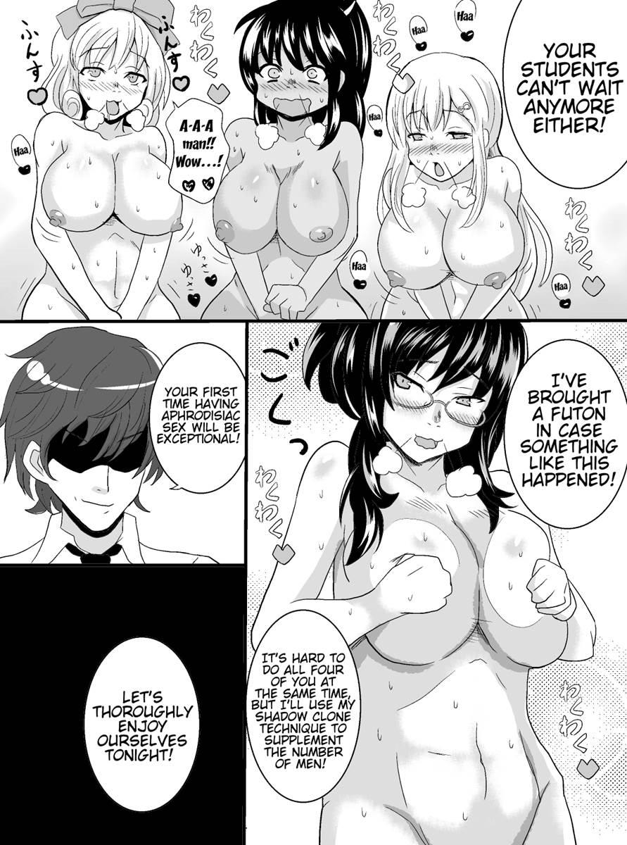 Why Sensei Was Able To Have A Consensual Orgy With Huge-breasted Female Students 1