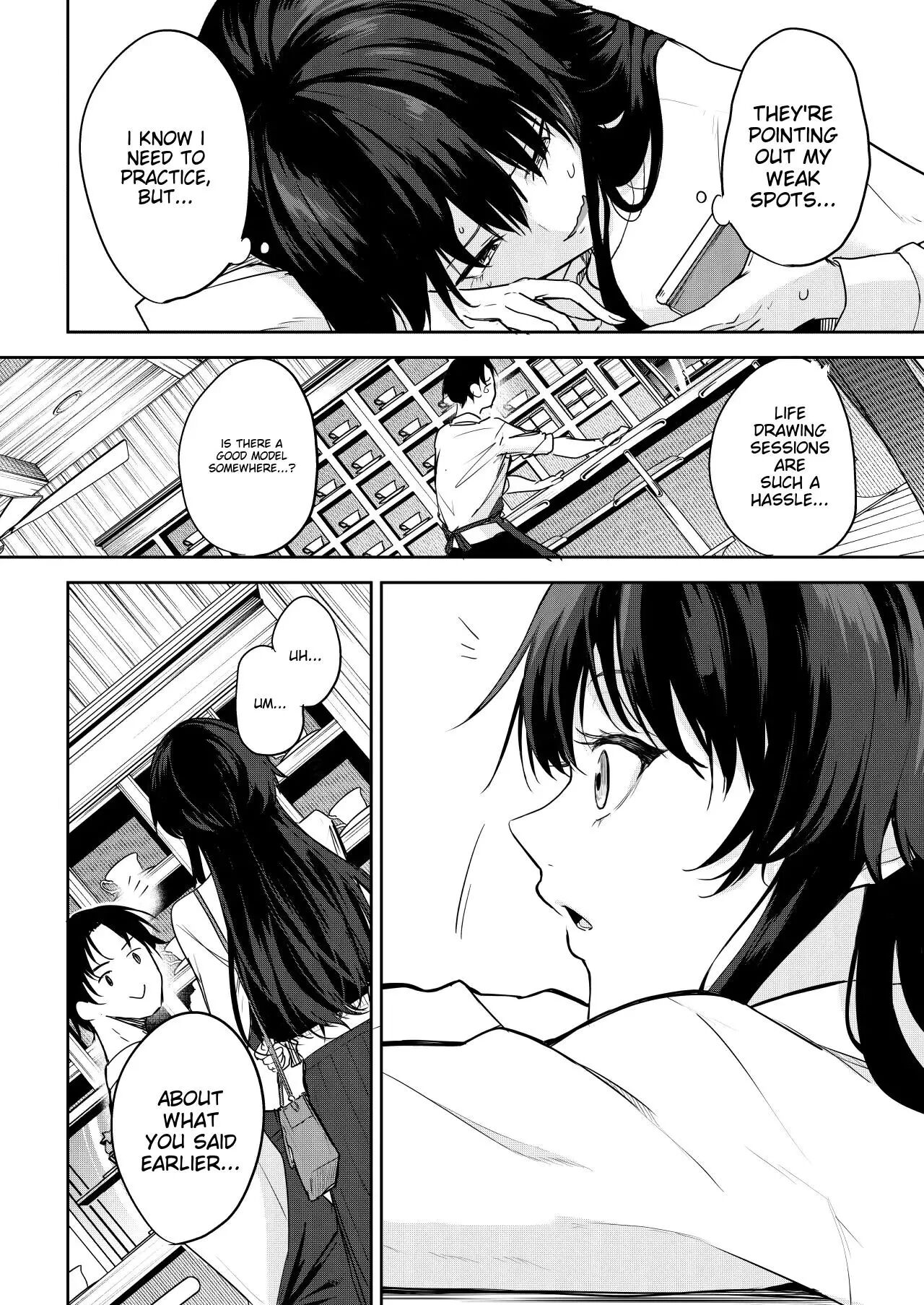 Would You Like To Be An Erotic Manga Model? Chapter 1 Page 7