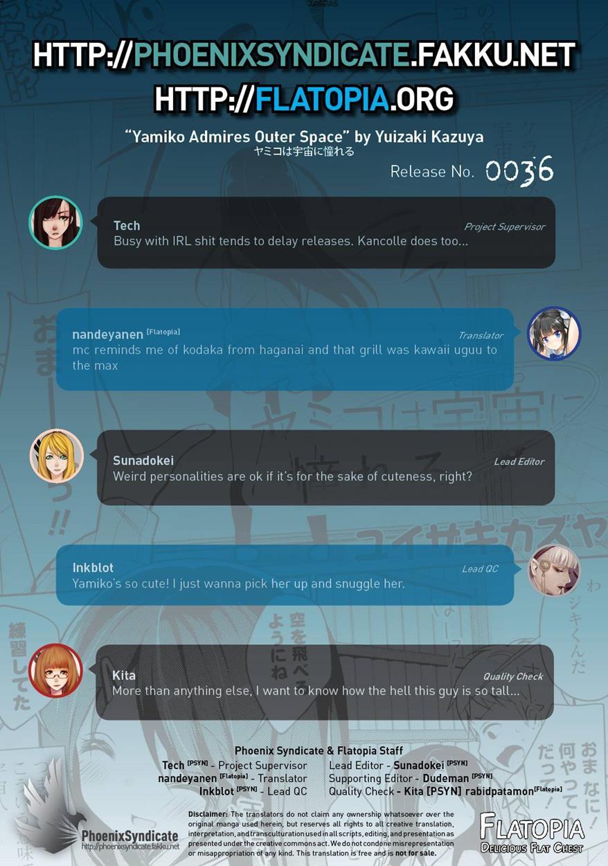 Yamiko Admires Outer Space 1