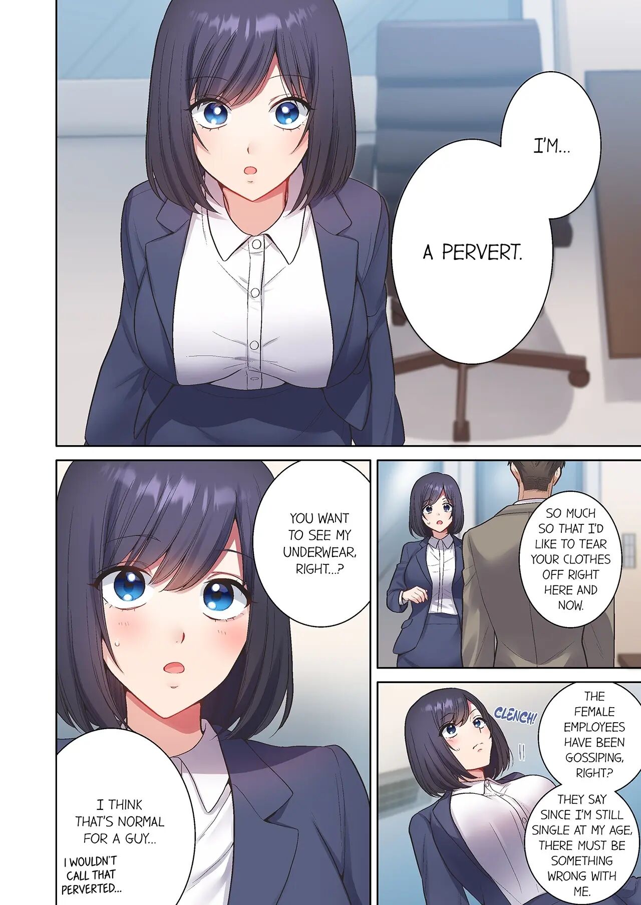 You Always Wanted Mine? One Month Of Constant Climax From My Perverted Boss's Dirty Talk Chapter 1 Page 5