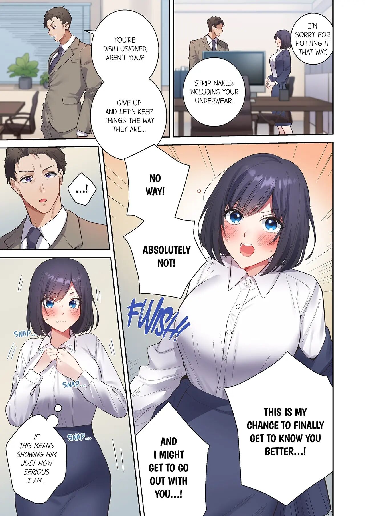 You Always Wanted Mine? One Month Of Constant Climax From My Perverted Boss's Dirty Talk Chapter 1 Page 6